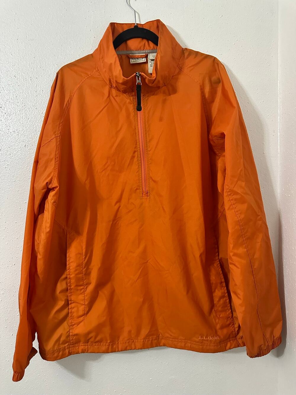 L.L Bean men’s half zip Windbreaker L